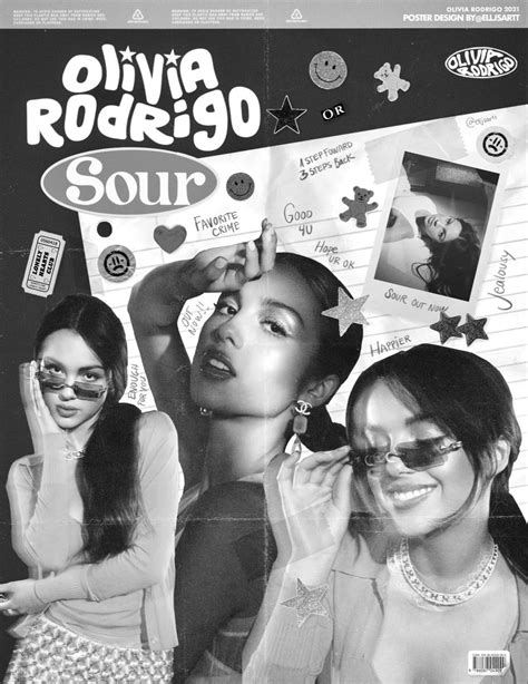 Olivia Rodrigo Sour In Posters Aesthetic Olivia Olivia Rodrigo Hot