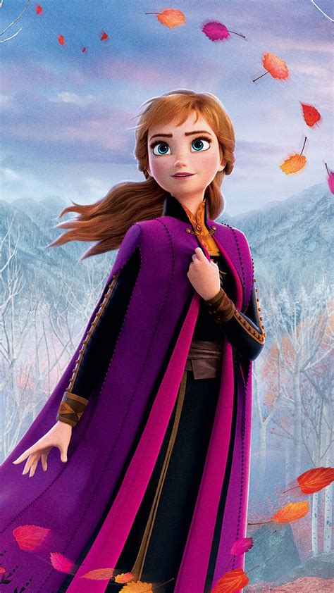 Anna In Frozen Animation K Ultra Hd Mobile Wallpaper