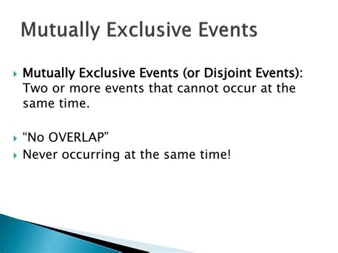 PPT - Mutually Exclusive and Inclusive Events PowerPoint Presentation ...