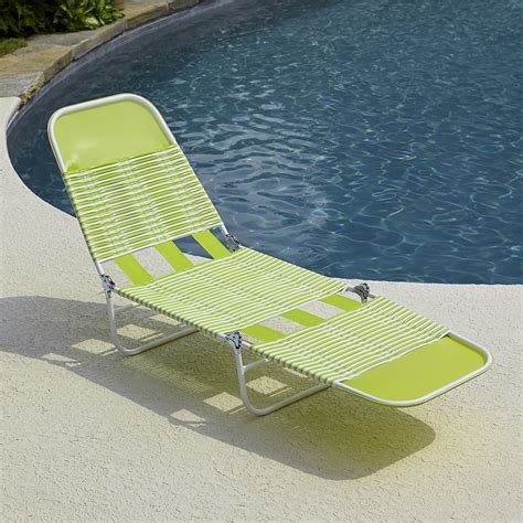 Choosing the right model can equally add style to your patio and let you enjoy the outdoors from spring to fall. PVC Chaise Lounge- Green - Outdoor Living - Patio ...