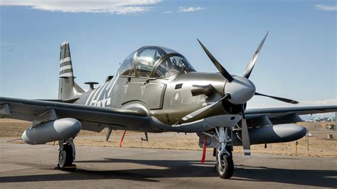 Special Operations Command's New A-29 Super Tucano Pays Tribute To World War II Air Commandos