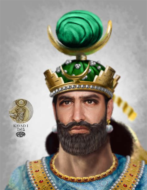 Sassanid King Kavad I — Eranshahr
