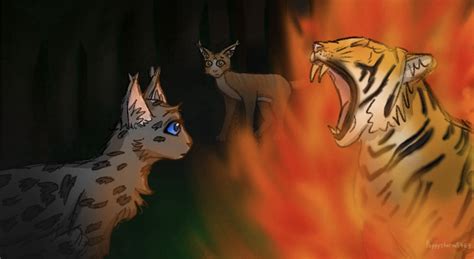 Cinderpelts Fire And Tiger Prophecy Warrior Cats