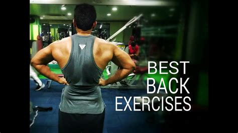 Best Back Exercises To Build Muscle Youtube