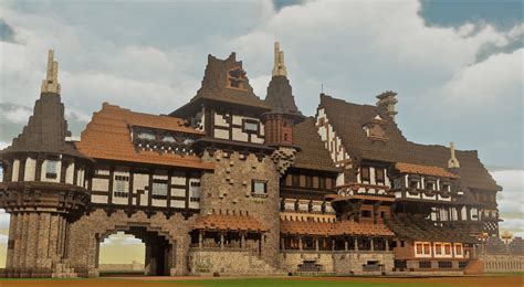 This is page where all your minecraft objects, builds, blueprints and objects come together. A Medieval Estate Minecraft Project | Minecraft projects ...