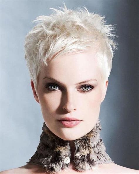 Super Very Short Pixie Haircuts And Short Hair Colors 2018 2019 Blonde