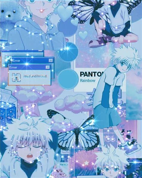 Blue Anime Aesthetic Baddie Anime Wallpaper Hd