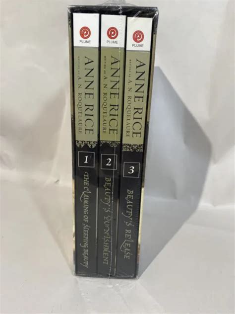 Sleeping Beauty Trilogy Anne Rice Erotic Writing As Roquelaure Pb Box Set New 4900 Picclick