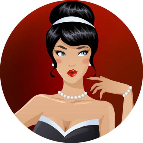 30 Pin Up Girl Make Up Pictures Illustrations Royalty Free Vector