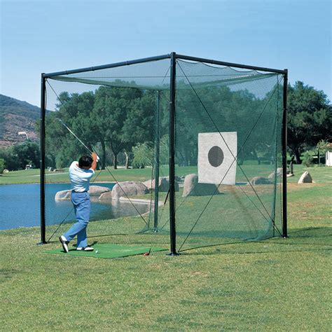 Golf At Home Backyard Golf Cage Turf Net Sports Supplies