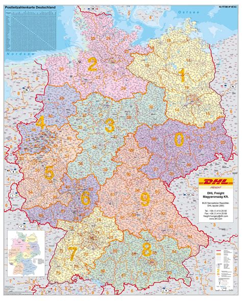 Ez a németország térkép ideális választás az országon belüli utazásokhoz. Németország Térkép Irányítószámokkal | Térkép