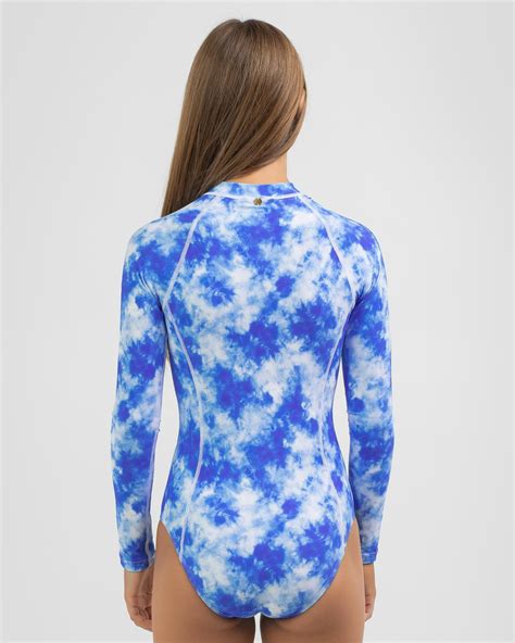 Kaiami Girls Bailey Surfsuit In Blue Fast Shipping And Easy Returns City Beach Australia