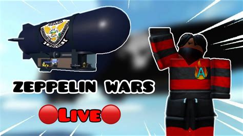 🔴 Playing Roblox Zeppelin Wars Live 930 Cdt 80k Subscribers Special