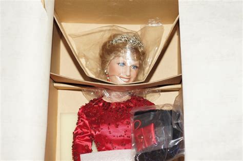 Ashton Drake Princess Diana Worlds Beloved Rose Porcelain Doll Brand