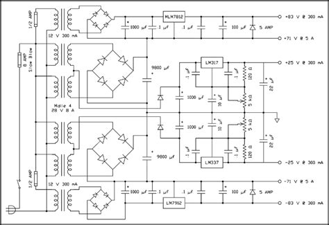 Also, in some cases, where tone control is needed, the tone control circuitry is added before power amplifier. Scematic Machine Inside: Diagram Power 400 Watt