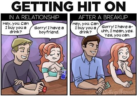 Being In A Relationship Versus Being Newly Single In 5 Comics Huffpost Life