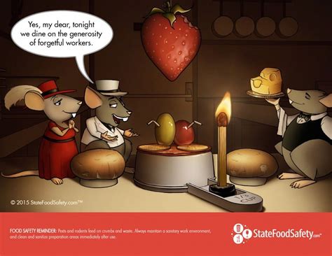 February Cartoon Food Safety Talkabout Food Safety Food Valentines
