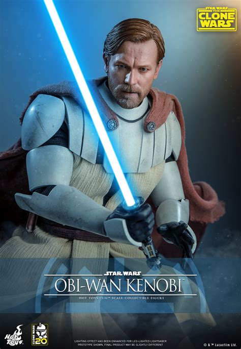 Hot Toys Tms095 16 Star Wars The Clone Wars™ Obi Wan Kenobi