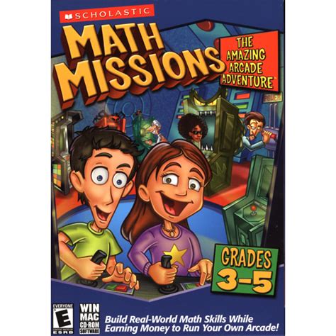 Math Missions The Amazing Arcade Adventure With Math Card Game Grades