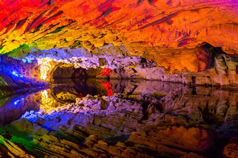 Qiliang Cave Reflections China Explore 20052015 Lucien Muller