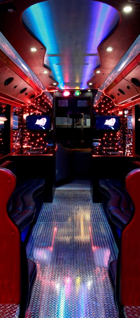 Mega Limo Party Bus 4 Sam S Limousine Charter Shuttle Coach And Party Bus Rental Houston