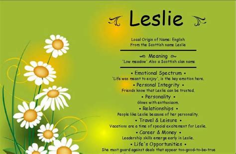Leslie Name Meaning Names With Meaning Boy Name Meanings Meaning Of