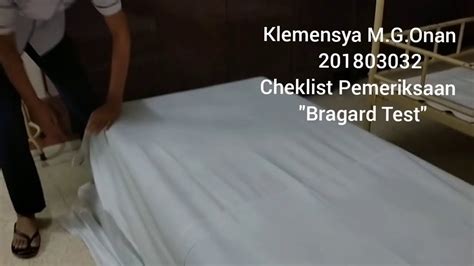Straight leg raise test and bragard test. Checklist Pemeriksaan Bragard Test__ D3 Fisioterapi STIKVINC Surabaya - YouTube