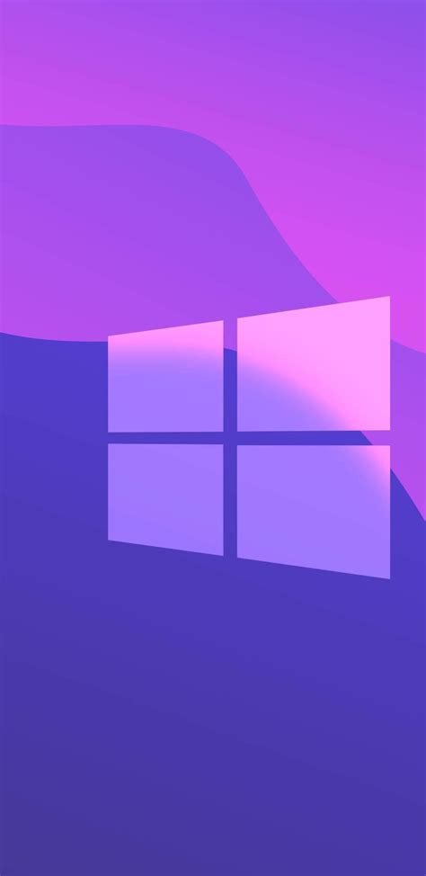 1440x2960 Windows 10 Purple Gradient Samsung Galaxy Note 98 S9s8s8