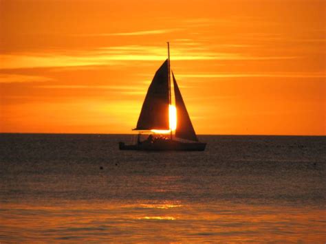 Sailboat Photography Sailboat Sails In Front Of The Sunset Off