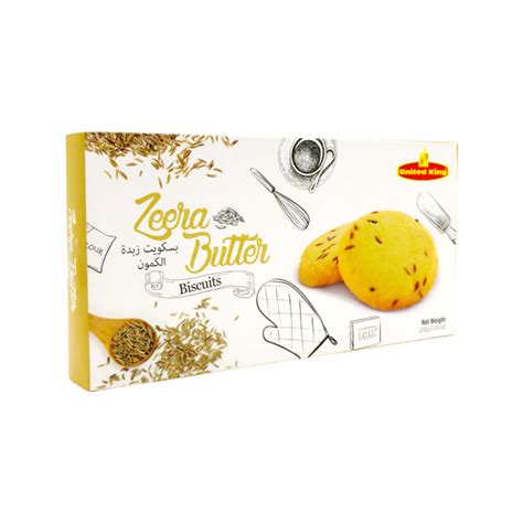 United King Zeera Butter Biscuits 200g — Spice Divine