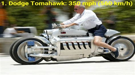 Motorcycle Gallery Dodge Tomahawk 350 Mph 560 Kmh Price