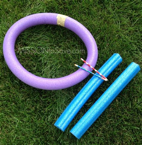 Diy Pool Noodle Games No Water Needed Alternative Uses For Pool Noodles Mission To Save