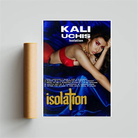 Kali Uchis Isolation Album Poster Room Decor Music Decor Music