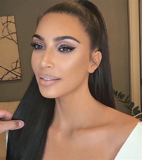 Kim Kardashian Makeup Look By Mario Dedianovic Kim Kardashian Makeup
