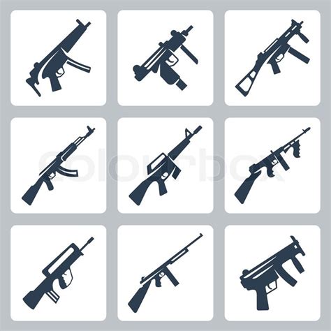 Assault Rifle Icon 235207 Free Icons Library