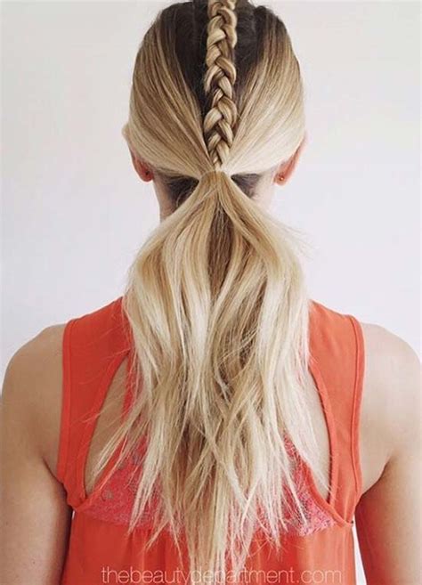 Top 40 Best Sporty Hairstyles For Workout Fashionisers