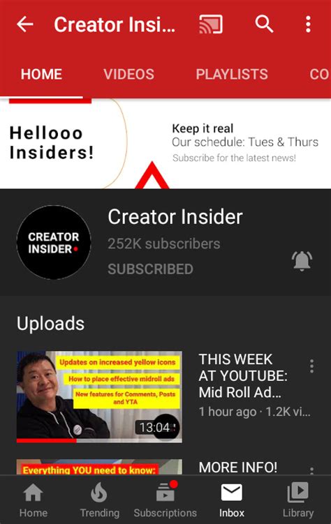 Follow Creator Insider Youtube Channel For Update News Laxman Baral Blog