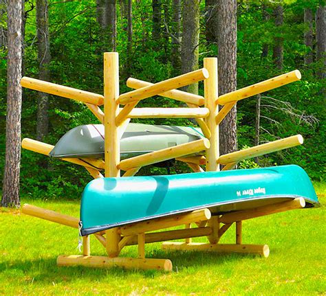 6 Sup And Kayak Storage Rack Freestanding Log Rack