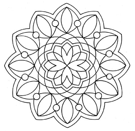 Mandala coloring pages for kids to download and print for free