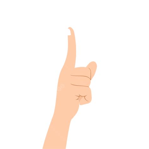 Number One Finger Clipart Hd Png One Finger Gesture Hand In Png