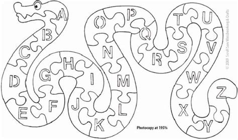 Childrens Alphabet Puzzles Freestanding Wooden Puzzles