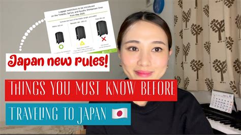 Things You Must Know Before Traveling To Japan Youtube
