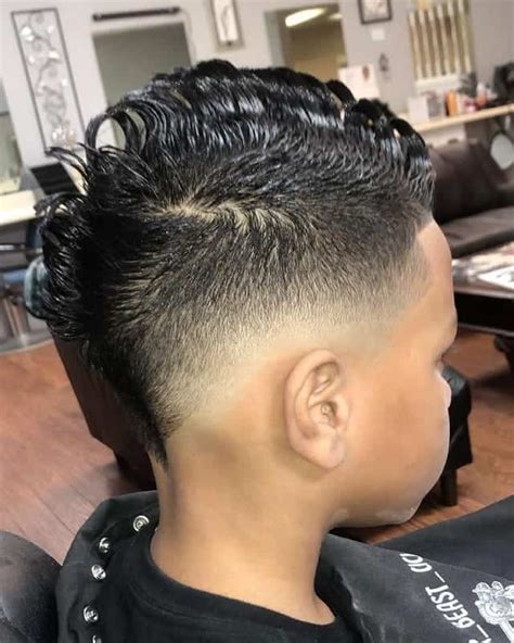 Boys with extremely curly or pin straight hair will not decide where the mohawk should start in order to determine how far to shave the hair. The Best Mohawk Haircuts for Little Black Boys May. 2020