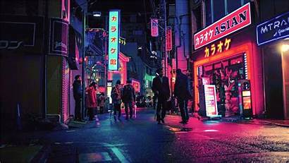 Neon Tokyo 4k Pc Street Noir Quotes