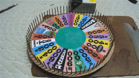 Homemade Wheel Of Fortune 82 Youtube