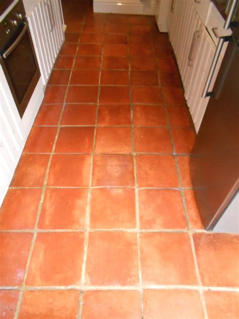 Maids, home cleaning, janitorial services Badly Neglected Terracotta Tiled Floor Restored in Fulwood ...