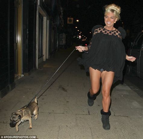 Frankie Essex Flashes Her Knickers As Her Super Short Dress Fails To Cover Her Modesty Daily