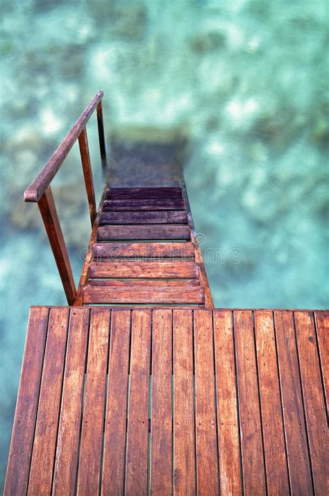 Stairway Into The Sea Stock Photo Image Of Outdoor Steps 18544624
