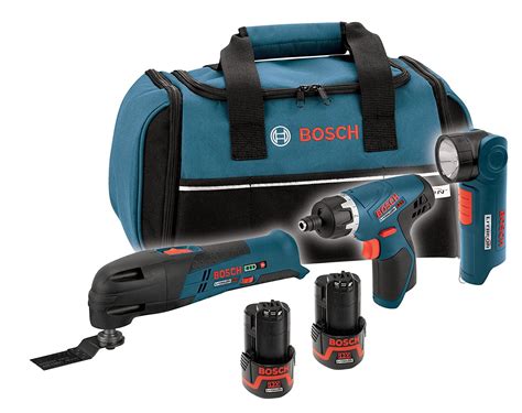 Bosch Clpk31 120 12 Volt Max Lithium Ion 3 Tool Combo Kit Pocket