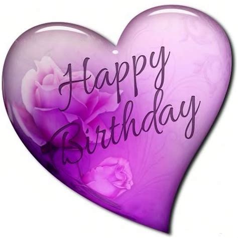 Happy Birthday Purple Heart Geburtstagswünsche Geburtstagsgrüße